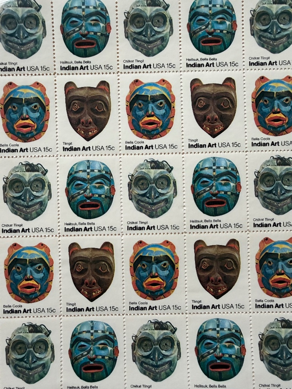 Indian Art Stamps